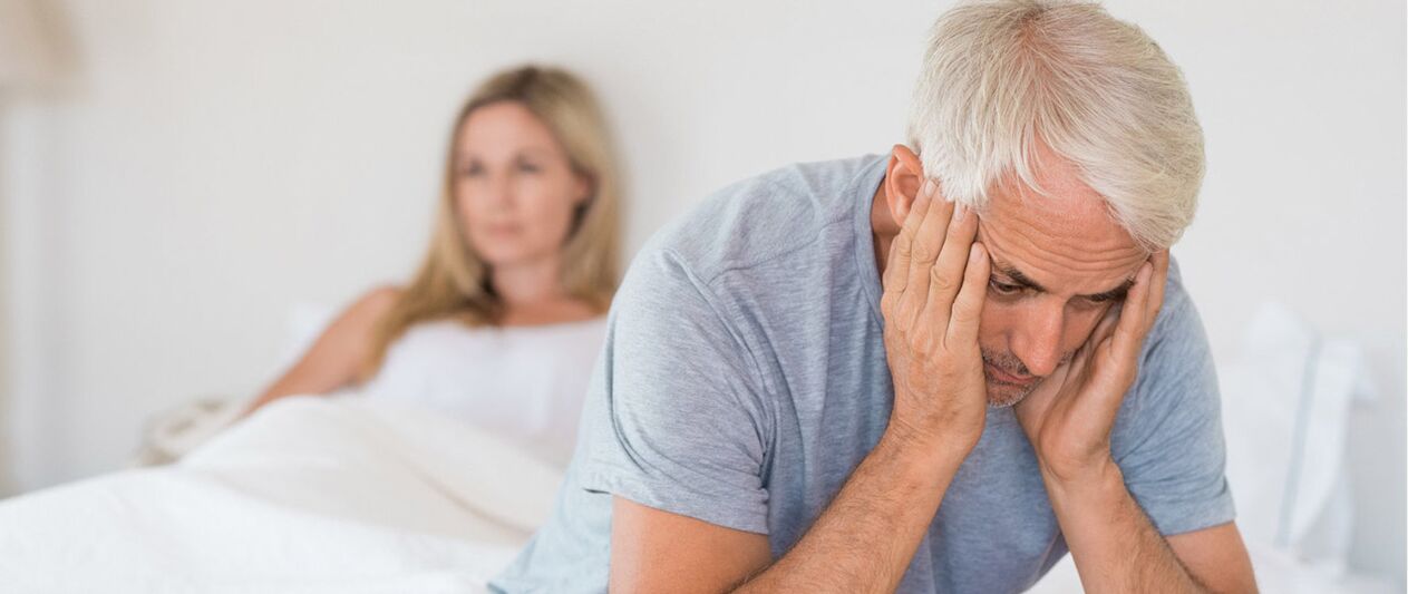 60 yaşdan sonra bir insanda erektil disfunksiyası